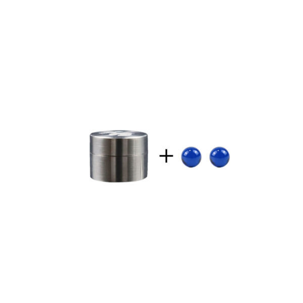 6mm sapphire terp pearls 2pcs