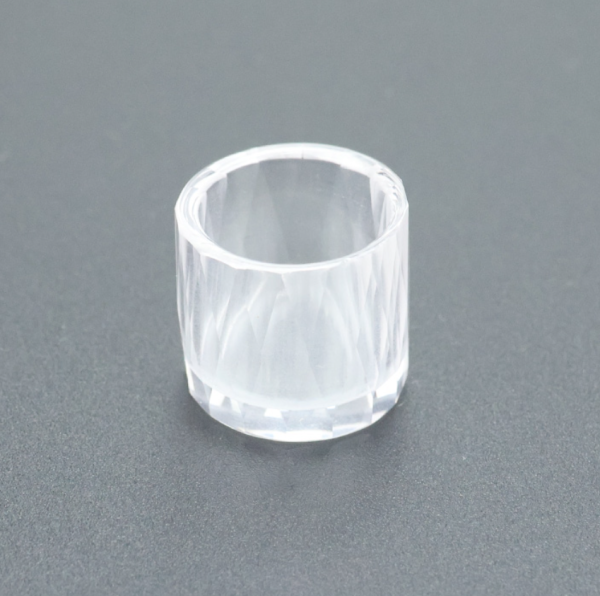 JCVAP Faceted White Sapphire Insert