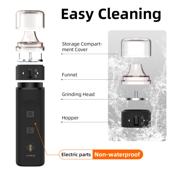 Grinder Herb Electric VYRO - Image 3