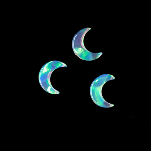 Double-sided Moon Opal Pearls 3.6X5mm UK